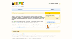 Desktop Screenshot of jobtrack.whirlwindprint.com